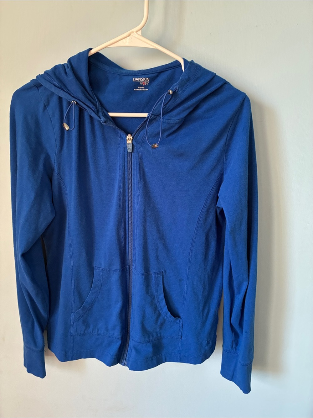 Danskin Now Royal Blue Girls' Full-Zip Hooded Jacket